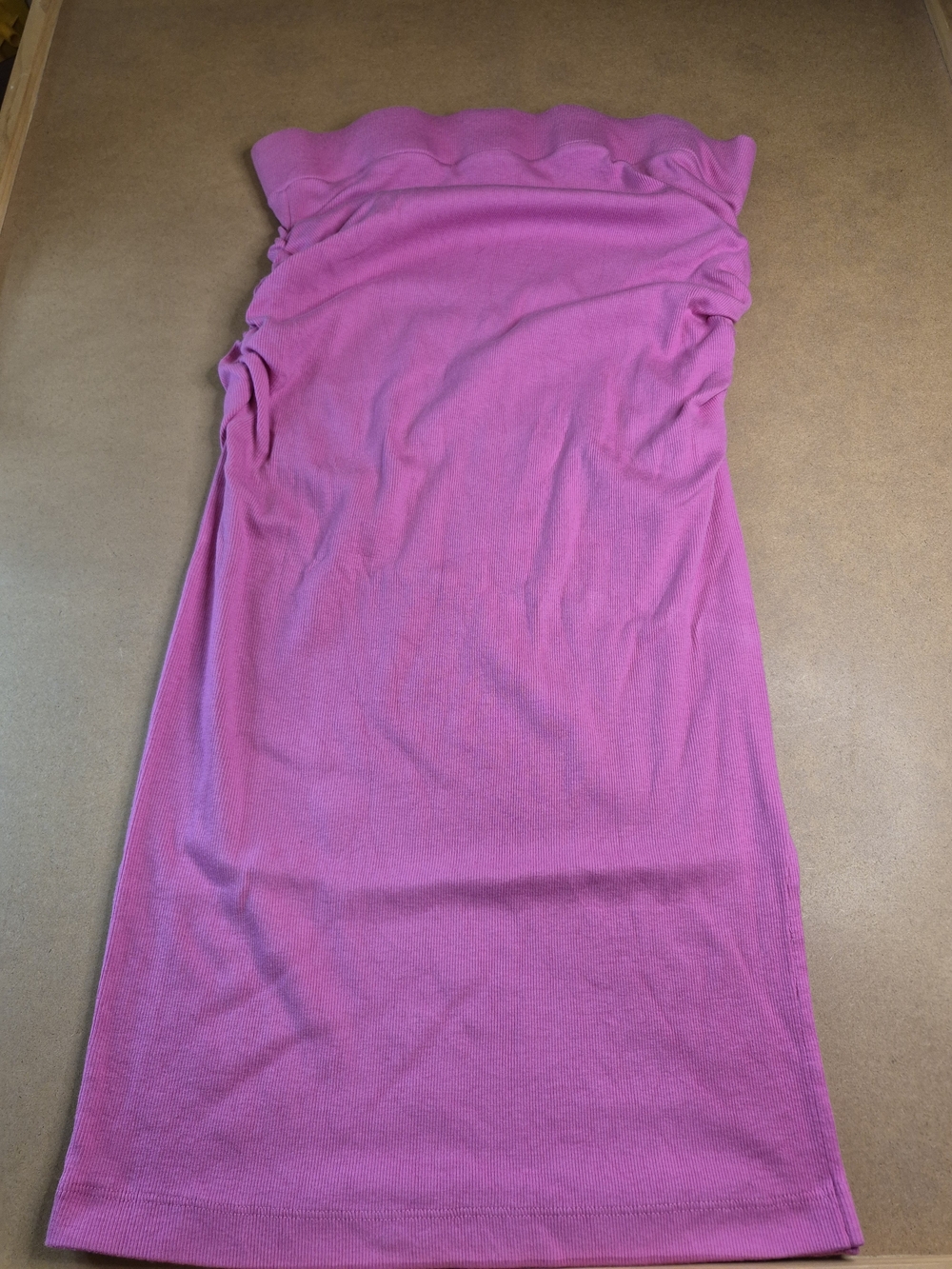 Michael Stars Hot Pink Ribbed Tank Top